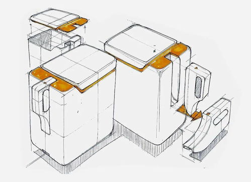 手绘口粮 超干净的产品设计手绘草图与电脑平面图文制作的艺术融合
